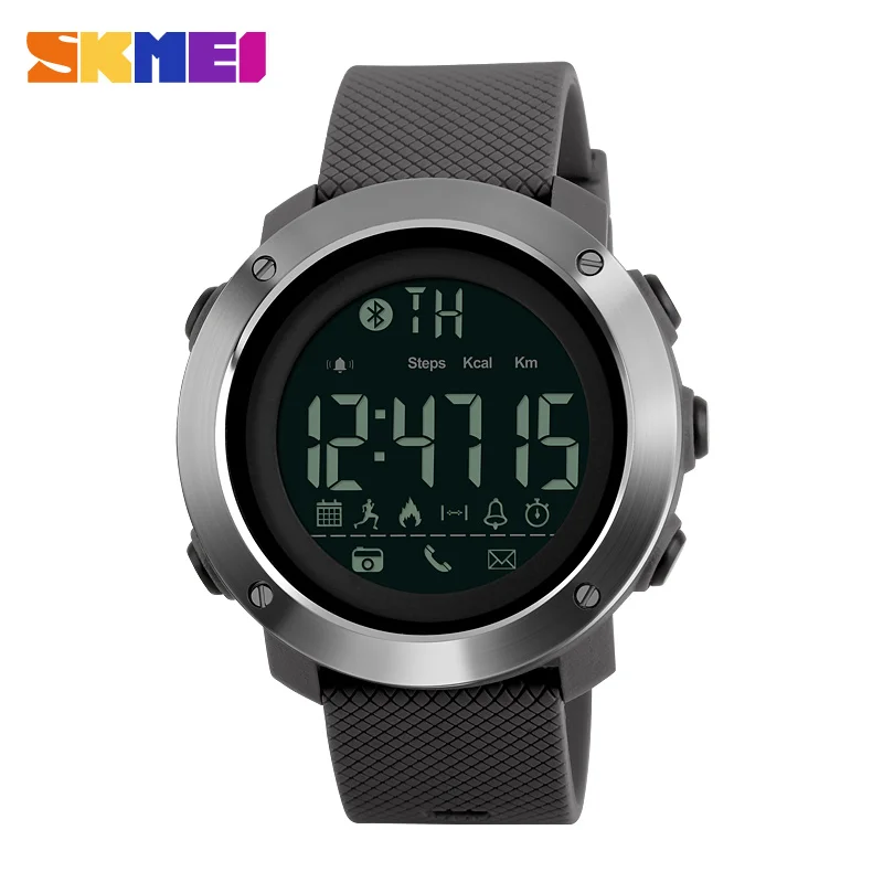 SKMEI Bluetooth Smart Watches for Couples LED Digital Lovers Watch Pedometer Calories Sport Men Women Outdoors Wristwatches 1285
SKMEI Bluetooth Smart Watches for Couples LED Digital Lovers Watch Pedometer Calories Sport Men Women Outdoors Wristwatches 1285