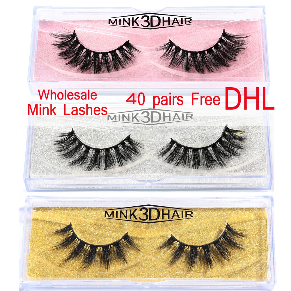 

MB Free DHL 100 pairs 3d mink lashes wholesale 100% False Eyelashe lot Natural Thick Long Fake Makeup Extension whole sale MB- A