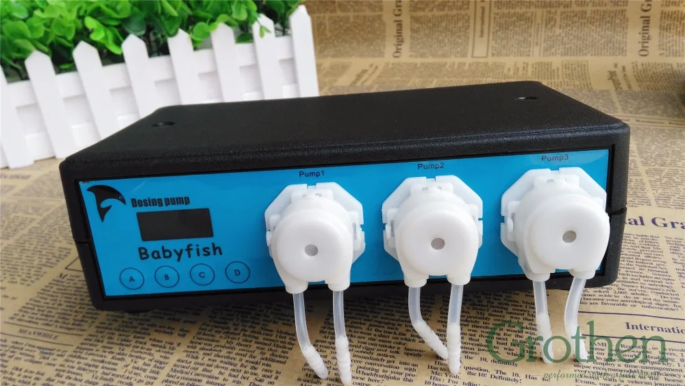 Aquarium dosing pump GROTHEN GAB15 peristaltic pump tubing pump hose pump for Aquarium Lab & Home Marine Organisms
Aquarium dosing pump GROTHEN GAB15 peristaltic pump tubing pump hose pump for Aquarium Lab & Home Marine Organisms