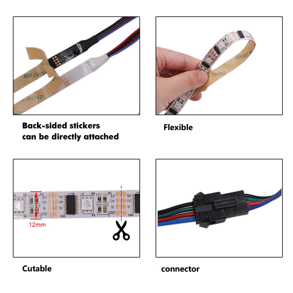 1m-5m-DC-5V-LED-Strip-IP67-Waterproof-WS2801-32LEDS-M-Flexible-Led-Tape-Lamp-Under (1)