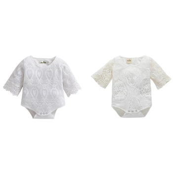 1-3 old 2019 spring and autumn baby girl clothes lace triangle hayi baby girl baby bat sleeves onesies one piece 60cm-100cm
1-3 old 2019 spring and autumn baby girl clothes lace triangle hayi baby girl baby bat sleeves onesies one piece 60cm-100cm