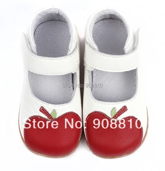 Baby girl's soft leather shoes white mary jane with red apple new arrival a gift retail wholesale free shipping
Baby girl's soft leather shoes white mary jane with red apple new arrival a gift retail wholesale free shipping