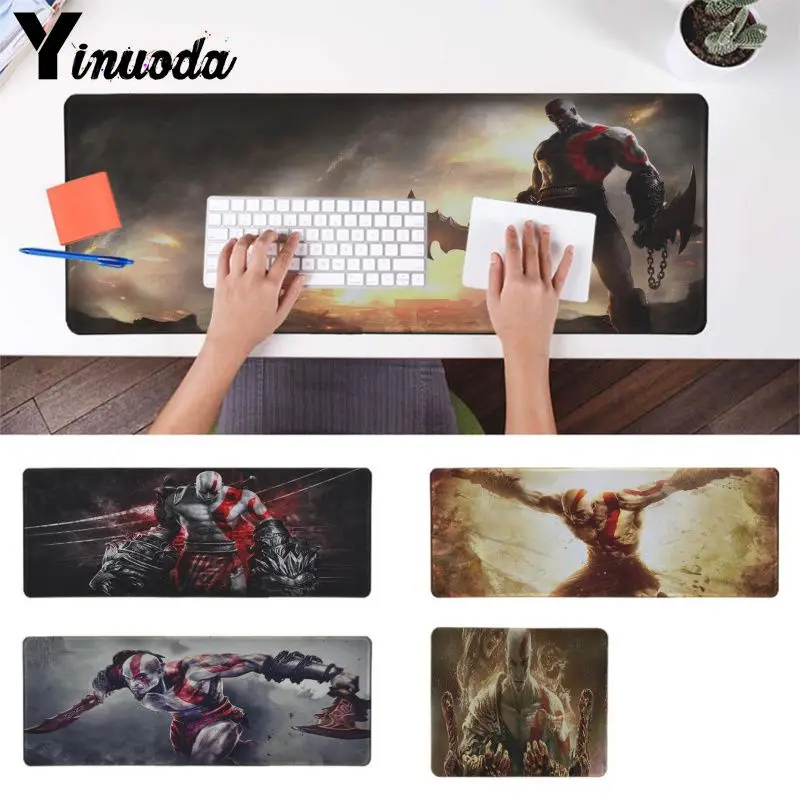 Yinuoda Top Quality GOD OF WAR Keyboards Mat Rubber Gaming mousepad Desk Mat Speed/Control Version Large Gaming Mouse Pad
Yinuoda Top Quality GOD OF WAR Keyboards Mat Rubber Gaming mousepad Desk Mat Speed/Control Version Large Gaming Mouse Pad