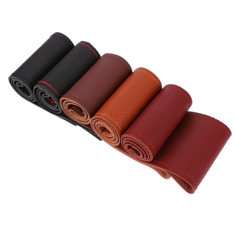 2019 Braid On Steering Wheel Car Steering Wheel Cover With Needles and Thread Microfiber Leather Diameter Auto Car Accessories
2019 Braid On Steering Wheel Car Steering Wheel Cover With Needles and Thread Microfiber Leather Diameter Auto Car Accessories