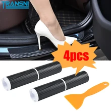 4pcs Car Door Sill 3D Protect Sticker Universal Auto Carbon Fiber Door Plate Scuff Cover Black Anti-scratch Film Accessories
4pcs Car Door Sill 3D Protect Sticker Universal Auto Carbon Fiber Door Plate Scuff Cover Black Anti-scratch Film Accessories