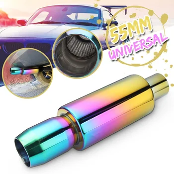 Universal Car Exhaust Pipe Muffler 55-61mm Exhaust Tip Colorful Tail Pipe Stainless Steel
Universal Car Exhaust Pipe Muffler 55-61mm Exhaust Tip Colorful Tail Pipe Stainless Steel