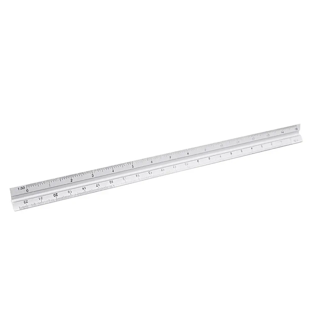Multiple Specifications Triangular Scale Ruler 30cm Aluminium Alloy For Graphics Design Triangular Measuring Ruler
Multiple Specifications Triangular Scale Ruler 30cm Aluminium Alloy For Graphics Design Triangular Measuring Ruler