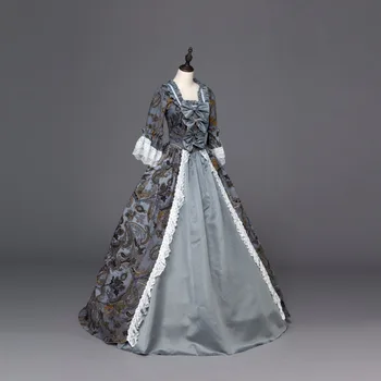 Top Sale Bandage Dress Marie Antoinette Colonial Masquerade Victorian Brocade Theater Ball Gown Period Dress Print Silver/Champa
Top Sale Bandage Dress Marie Antoinette Colonial Masquerade Victorian Brocade Theater Ball Gown Period Dress Print Silver/Champa