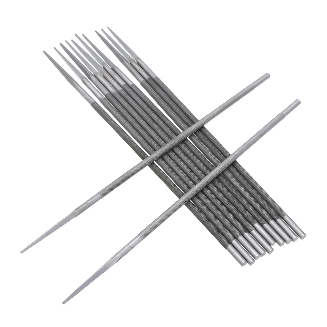 12Pcs Chainsaw Round File 5.2mm 13/64'' Sharpening Files Sharpener For 3/8" Chain Woodworking File
12Pcs Chainsaw Round File 5.2mm 13/64'' Sharpening Files Sharpener For 3/8" Chain Woodworking File