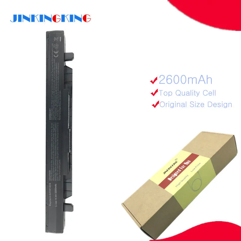 NEW Laptop battery A41N1424 FOR ASUS GL552 Series GL552JX ZX50 Series ZX50J ZX50JX 14.8V 4CELL
NEW Laptop battery A41N1424 FOR ASUS GL552 Series GL552JX ZX50 Series ZX50J ZX50JX 14.8V 4CELL