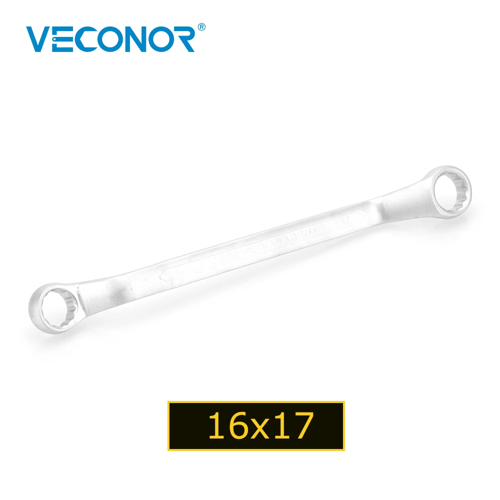 Veconor 16x17mm Double Offset Box End Wrench Metric Daul Head Double Ring Handle Spanner Home / Car Repair Hand Tools 16 17 mm
Veconor 16x17mm Double Offset Box End Wrench Metric Daul Head Double Ring Handle Spanner Home / Car Repair Hand Tools 16 17 mm