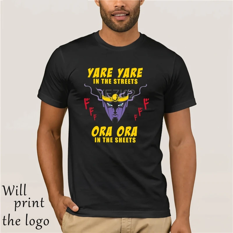 Tee Streetwear Jojos Bizarre Adventure T Shirt Boy Uomini Organnic cotone Tees Nuova Giovinezza Ultimi Tendenza Anime
Tee Streetwear Jojos Bizarre Adventure T Shirt Boy Uomini Organnic cotone Tees Nuova Giovinezza Ultimi Tendenza Anime