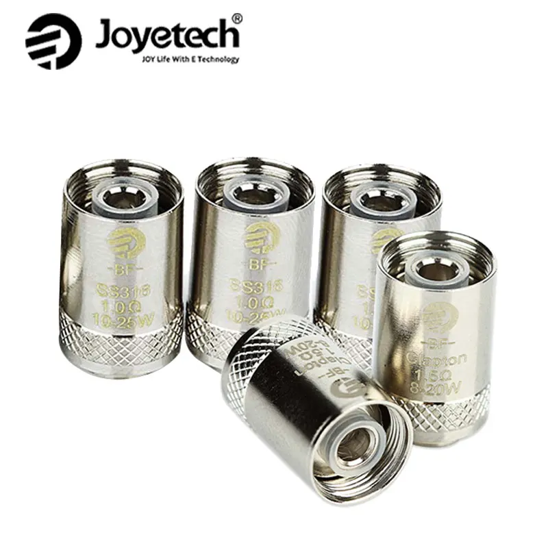 Original 25pcs Joyetech BF Replacement Coil head for CUBIS/ eGO AIO/ Cuboid Mini atomizer 0.6ohm/1ohm coil suitable EGO AIO Kit
Original 25pcs Joyetech BF Replacement Coil head for CUBIS/ eGO AIO/ Cuboid Mini atomizer 0.6ohm/1ohm coil suitable EGO AIO Kit