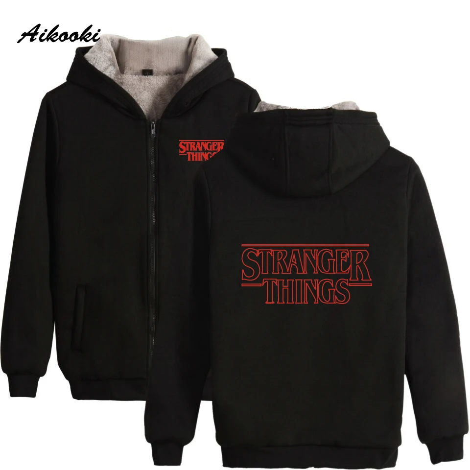 Stranger Things Villus Thicker Zipper Hoodies Sweatshirt Men Women Pullover Fluff Thick Hooded Stranger Things Fashion Clothes
Stranger Things Villus Thicker Zipper Hoodies Sweatshirt Men Women Pullover Fluff Thick Hooded Stranger Things Fashion Clothes