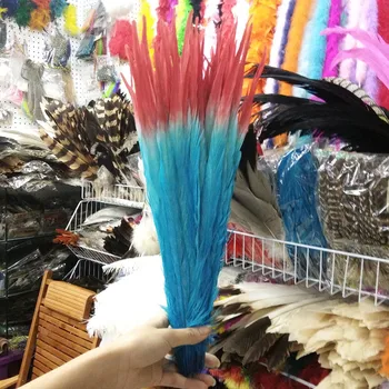 Hot Selling! 100pcs/lot 20-22inches / 50-55cm Sky blue and Red double color pheasant feather For Wedding Decor,Party Supplies
Hot Selling! 100pcs/lot 20-22inches / 50-55cm Sky blue and Red double color pheasant feather For Wedding Decor,Party Supplies