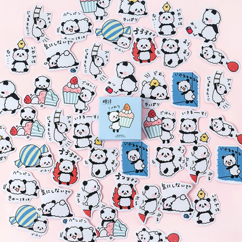 45 pcs/box Cute panda baby paper sticker decoration diy diary scrapbooking sticker children favorite stationery kids gift
45 pcs/box Cute panda baby paper sticker decoration diy diary scrapbooking sticker children favorite stationery kids gift