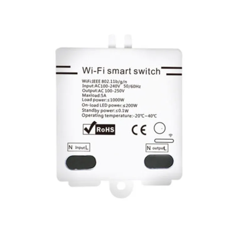 WiFi /Zigbee Wireless Smart Switch Module Shell Socket Delay For DIY Home Light Bulb Bar Strip Smart Things/Wink Hub/Echo Device
WiFi /Zigbee Wireless Smart Switch Module Shell Socket Delay For DIY Home Light Bulb Bar Strip Smart Things/Wink Hub/Echo Device