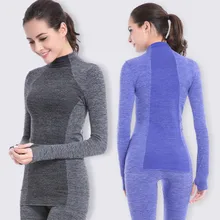 New Brand Tracksuit Thermal Underwear Women Winter Fast Dry High Elastic Long Underwear Heat Pack Women Warm Two Piece Set New Brand Tracksuit Thermal Underwear Women Winter Fast Dry High Elastic Long Underwear Heat Pack Women Warm Two Piece Set