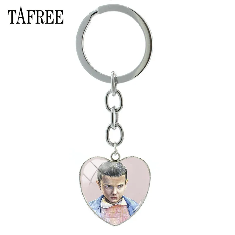TAFREE Brand "Stranger Things " Heart Shape Charms Keychain nosebleed little boy Image Key Chain Ring Holder Key Pendant QF114
TAFREE Brand "Stranger Things " Heart Shape Charms Keychain nosebleed little boy Image Key Chain Ring Holder Key Pendant QF114
