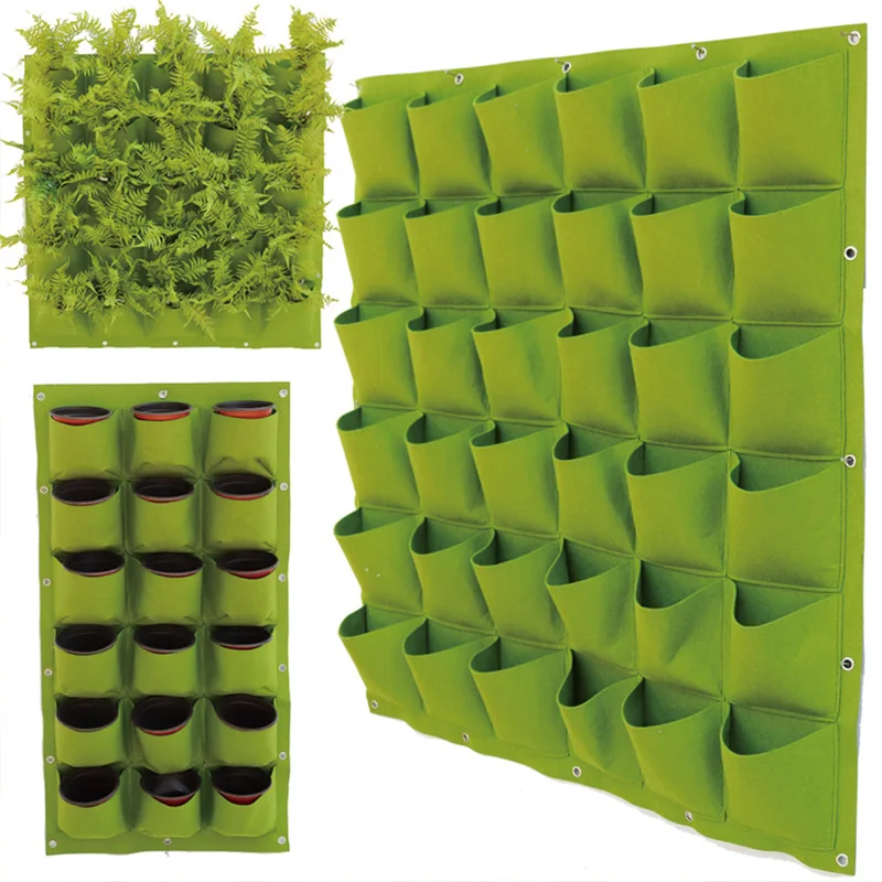 VOZZISOUE Vertical Garden Green Wall Hanging Planting Bonsai Bags Kweekzak Planter Garden Bag Verticale Tuin Green Grow Bags
VOZZISOUE Vertical Garden Green Wall Hanging Planting Bonsai Bags Kweekzak Planter Garden Bag Verticale Tuin Green Grow Bags