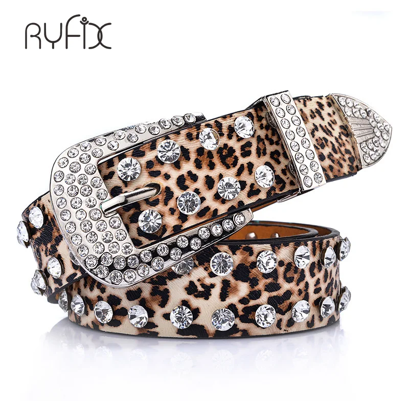 women's belt leopard python pattern PU Full Crystal studded belt rivet strap Western belt for women Jeans BL290
women's belt leopard python pattern PU Full Crystal studded belt rivet strap Western belt for women Jeans BL290