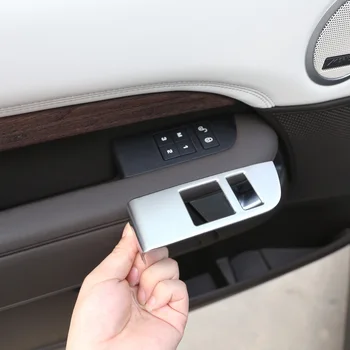 For Land Rover Discovery 5 LR5 2017 Car-styling ABS Matt Chrome Interior Child Safety Lock Switch Panel Cover Trim 4pcs/set
For Land Rover Discovery 5 LR5 2017 Car-styling ABS Matt Chrome Interior Child Safety Lock Switch Panel Cover Trim 4pcs/set