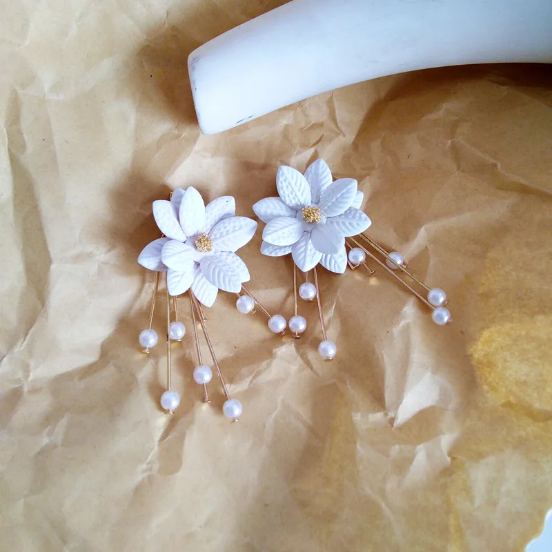 Flower Lady's Earrings Spring Summer Melting Ear Is Acted The Role of Fashionable All-purpose Pearl Ear To Nail Ear Clip
Flower Lady's Earrings Spring Summer Melting Ear Is Acted The Role of Fashionable All-purpose Pearl Ear To Nail Ear Clip