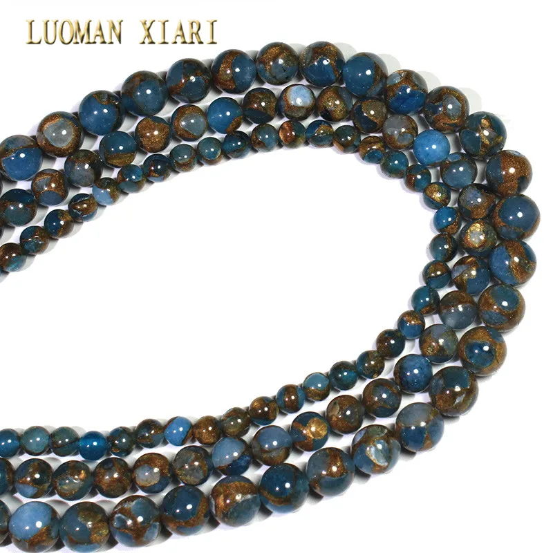 Wholesale Mix Color Blue Nepal Stone Round Loose Beads For Jewelry Making DIY Bracelet Necklace Material 6/8/10 mm Strand 15''
Wholesale Mix Color Blue Nepal Stone Round Loose Beads For Jewelry Making DIY Bracelet Necklace Material 6/8/10 mm Strand 15''