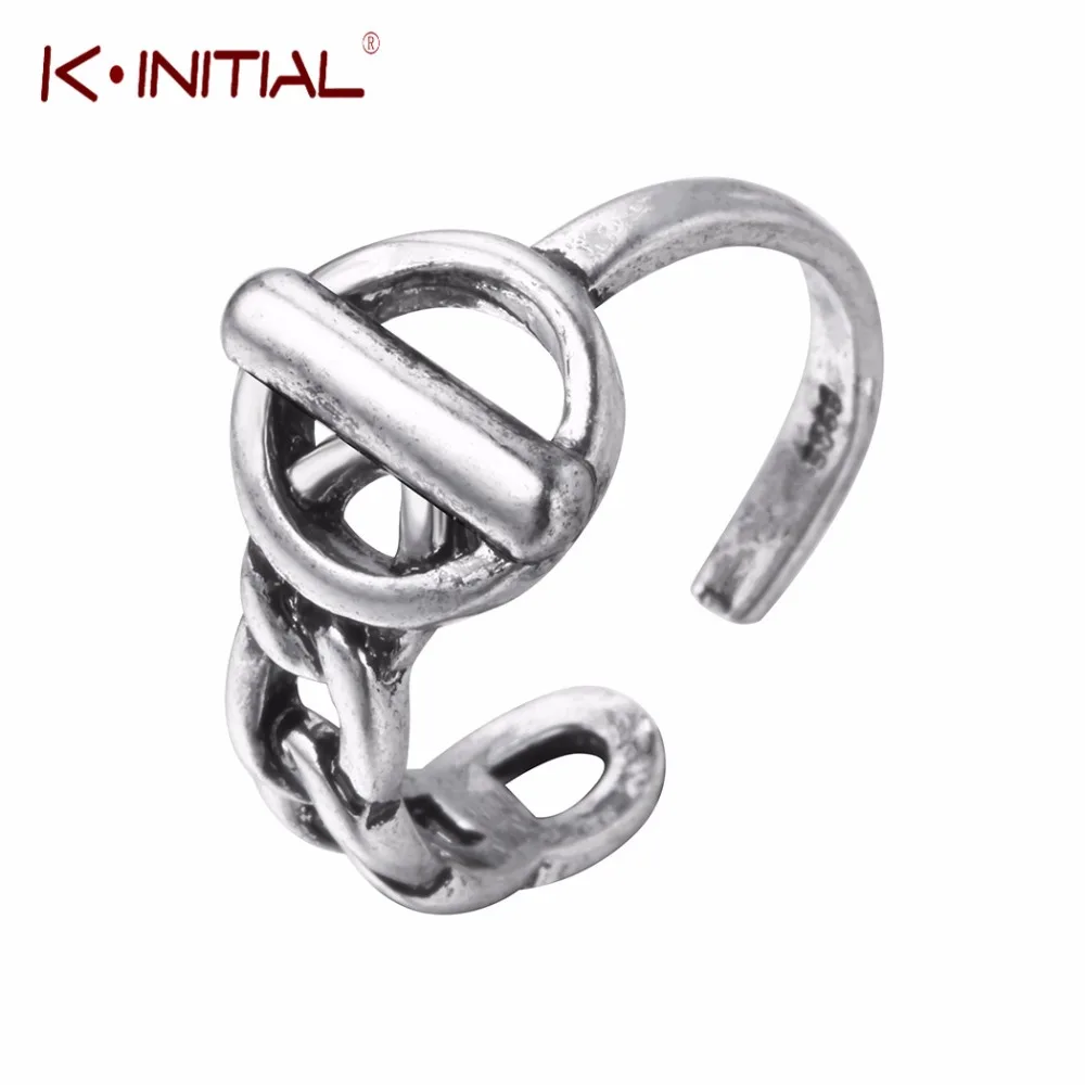 Kinitial Retro Twist Chain Ring 925 Sterling Silver Rings Knot Bar Round Rings For Girl Women Fashion Gift Jewelry
Kinitial Retro Twist Chain Ring 925 Sterling Silver Rings Knot Bar Round Rings For Girl Women Fashion Gift Jewelry