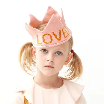 Ins Baby Girls Headband Letters Empty Cap Simple Crown Cap Knitted Birthday Cap 0-7 Years
Ins Baby Girls Headband Letters Empty Cap Simple Crown Cap Knitted Birthday Cap 0-7 Years