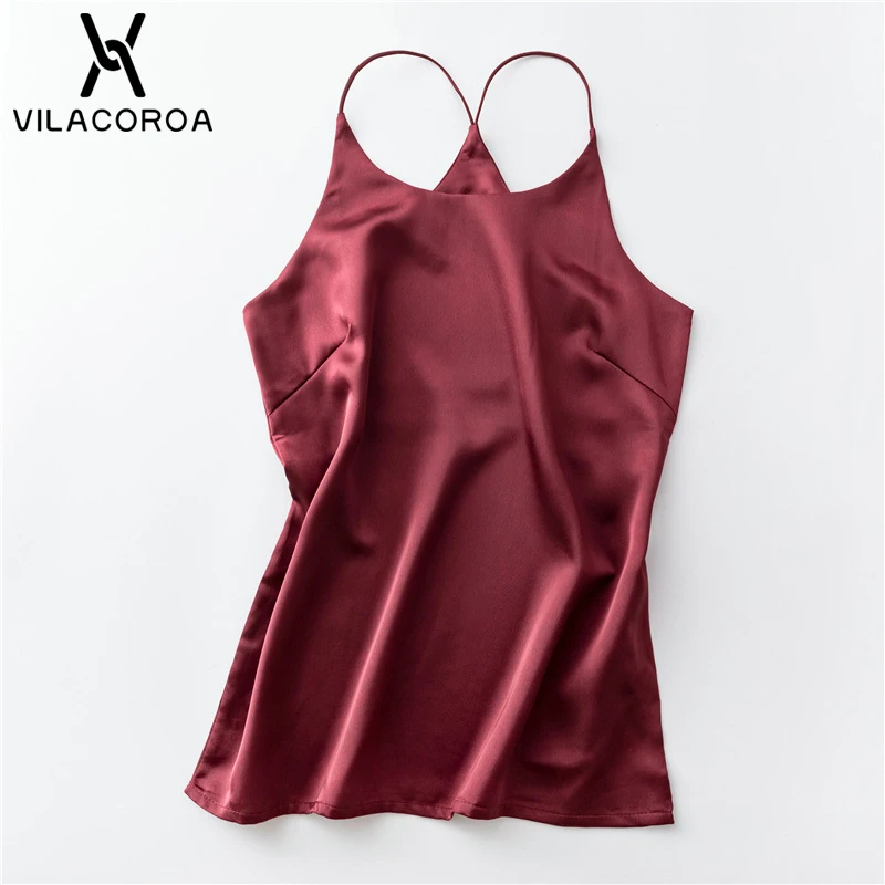 Summer Silk Sexy Women Tank Top Fitness Hanging Neck Sleeveless Off Shoulder Top Women Harajuku Plus Size tank Top haut femme
Summer Silk Sexy Women Tank Top Fitness Hanging Neck Sleeveless Off Shoulder Top Women Harajuku Plus Size tank Top haut femme
