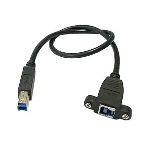 10pcs/lot CY Super Speed USB 3.0 Back Panel Mount Female to Male B Type Extension Cable 0.5M
10pcs/lot CY Super Speed USB 3.0 Back Panel Mount Female to Male B Type Extension Cable 0.5M