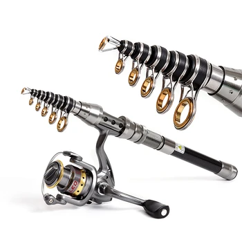 1.5M-2.4M Olta Takimlari Carbon Fiber Telescopic Fishing Rod Combo and Reel Full Kit Spinning Fishing Reel Gear Pole Set Pesca
1.5M-2.4M Olta Takimlari Carbon Fiber Telescopic Fishing Rod Combo and Reel Full Kit Spinning Fishing Reel Gear Pole Set Pesca