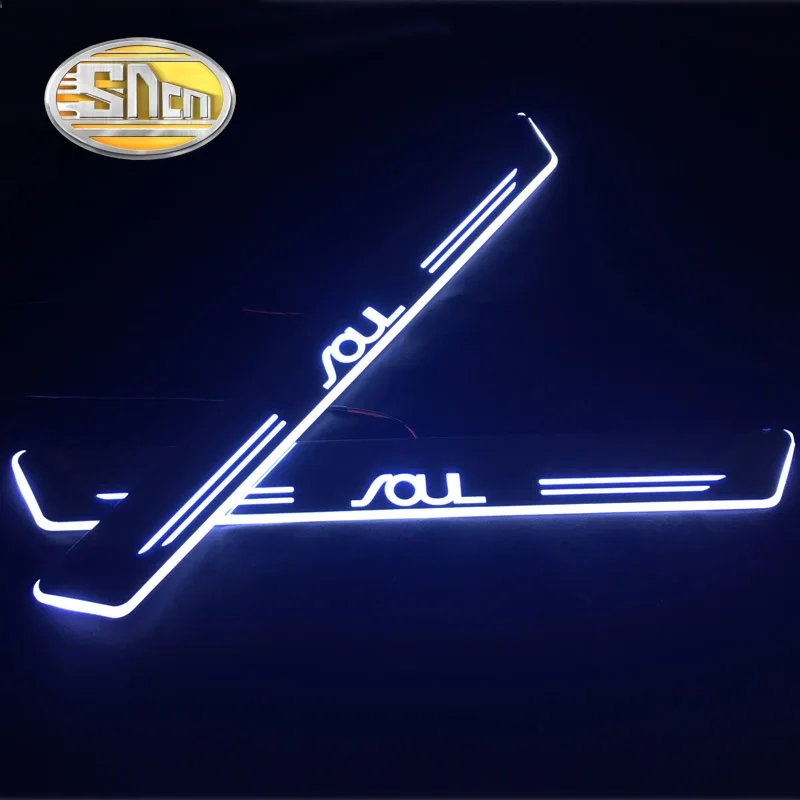 SNCN 4PCS Acrylic Moving LED Welcome Pedal Car Scuff Plate Pedal Door Sill Pathway Light For Kia Soul 2015 2016 2017 2018
SNCN 4PCS Acrylic Moving LED Welcome Pedal Car Scuff Plate Pedal Door Sill Pathway Light For Kia Soul 2015 2016 2017 2018