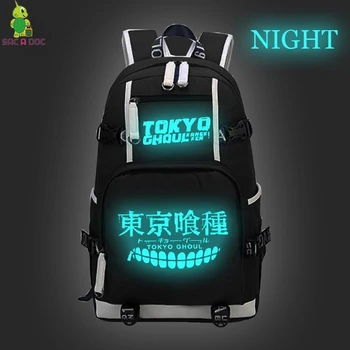 Tokyo Ghoul Kaneki Ken Luminous Backpack Women Men Daily Backpack Laptop Bags for Teenage Girls Boys Large Travel Bags
Tokyo Ghoul Kaneki Ken Luminous Backpack Women Men Daily Backpack Laptop Bags for Teenage Girls Boys Large Travel Bags