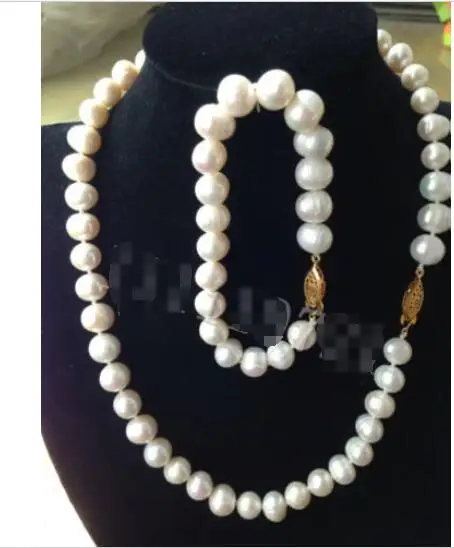 Free shipping hot sale Women Bridal Wedding Jewelry >>New 9-10MM WHITE FRESHWATER PEARL NECKLACE Bracelet 7.5-18
Free shipping hot sale Women Bridal Wedding Jewelry >>New 9-10MM WHITE FRESHWATER PEARL NECKLACE Bracelet 7.5-18