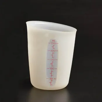 Soft Measuring Cup Chocolate Butter Flour Tool Translucent Double Scale Measuring Cup 250ML Portable Silicone Baking Accessories
Soft Measuring Cup Chocolate Butter Flour Tool Translucent Double Scale Measuring Cup 250ML Portable Silicone Baking Accessories