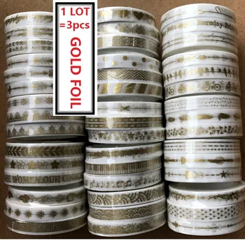 1LOT=3Rolls Gold Foil Printing Japanese Washi Tape Flags/Arrow/Feather/split/line pattern Masking Paper Tape Diary Sticker Gift
1LOT=3Rolls Gold Foil Printing Japanese Washi Tape Flags/Arrow/Feather/split/line pattern Masking Paper Tape Diary Sticker Gift