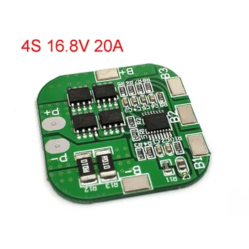 4S 14.8V / 16.8V 20A Peak Li-ion BMS PCM Battery Protection Board BMS PCM For Lithium LicoO2 Limn2O4 18650 LI Battery
4S 14.8V / 16.8V 20A Peak Li-ion BMS PCM Battery Protection Board BMS PCM For Lithium LicoO2 Limn2O4 18650 LI Battery