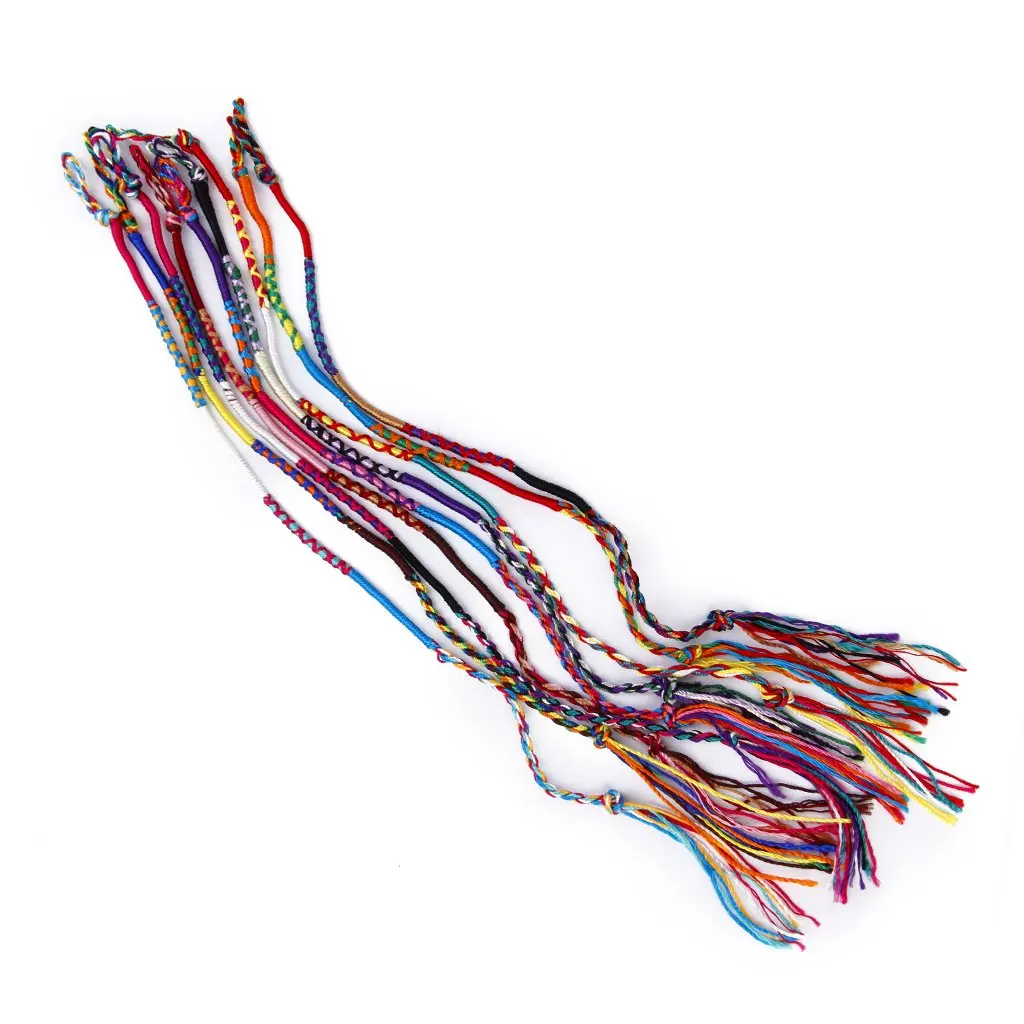 9 Colorful Thread Friendship Charm Bracelets Woven Hippie Lace-up Ribbon Bileklik Bohemia Style Pulseras Mujer Hand Accessories
9 Colorful Thread Friendship Charm Bracelets Woven Hippie Lace-up Ribbon Bileklik Bohemia Style Pulseras Mujer Hand Accessories