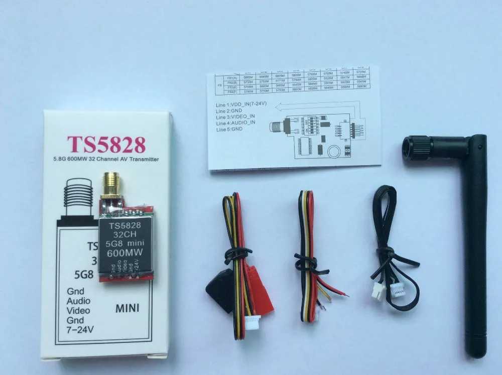 F15986 FPV 5.8GHz 600mW 32 Channels Mini Wireless A/V Transmitting (TX) Module TS5828 RP-SMA for 5.8g receiver DJI gopro F15986 FPV 5.8GHz 600mW 32 Channels Mini Wireless A/V Transmitting (TX) Module TS5828 RP-SMA for 5.8g receiver DJI gopro<br><br>Aliexpress