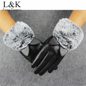 2019 Hot Winter Gloves Female Leather Gloves Elegant Rabbit Fur Wrist Mittens Women's Warm Gloves Luxury Design Guantes Mitts
2019 Hot Winter Gloves Female Leather Gloves Elegant Rabbit Fur Wrist Mittens Women's Warm Gloves Luxury Design Guantes Mitts