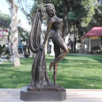 Copper sculpture crafts beauty dance dancer European art creative gifts Home Furnishing jewelry ornaments
Copper sculpture crafts beauty dance dancer European art creative gifts Home Furnishing jewelry ornaments