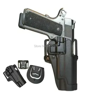 Tactical CQC Right Hand Military Colt 1911 M1911 Belt Holster with Platform For Hunting
Tactical CQC Right Hand Military Colt 1911 M1911 Belt Holster with Platform For Hunting