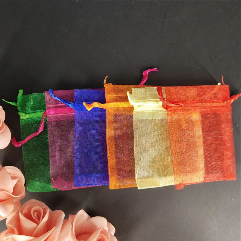 50pcs tulle fabric Wedding decoration gift bags Organza Bags Jewlery packing Gift Pouch Drawstring Gauze Element bags 6X8cm 5z
50pcs tulle fabric Wedding decoration gift bags Organza Bags Jewlery packing Gift Pouch Drawstring Gauze Element bags 6X8cm 5z