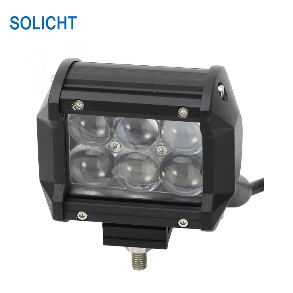 SOLICHT 4 Inch 30W LED Work Light Bar Offroad SUV UTV Truck ATV 4X4 4WD Flood Driving Headlight Car Auto Driving Fog Lamp 12V24V 
SOLICHT 4 Inch 30W LED Work Light Bar Offroad SUV UTV Truck ATV 4X4 4WD Flood Driving Headlight Car Auto Driving Fog Lamp 12V24V