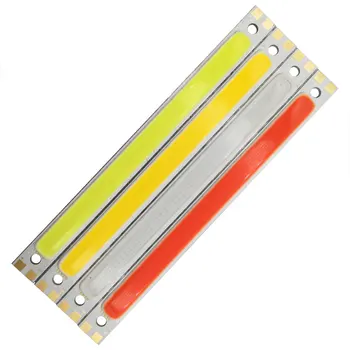 12V 10W LED Bar Light COB Bulb 1000LM LED Lamp 12cm COB Strip for DIY Warm Cool White Blue Red Green Color Car Drone Lighting
12V 10W LED Bar Light COB Bulb 1000LM LED Lamp 12cm COB Strip for DIY Warm Cool White Blue Red Green Color Car Drone Lighting