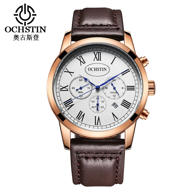 2017 OCHSTIN Brand Waterproof Analog Quartz Watch Men Fashion Casual Sports Watches Man Leather Wristwatches Relogio Masculino
2017 OCHSTIN Brand Waterproof Analog Quartz Watch Men Fashion Casual Sports Watches Man Leather Wristwatches Relogio Masculino