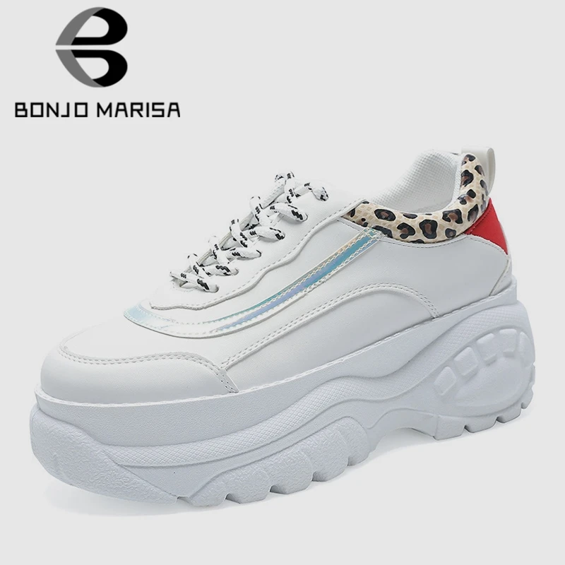 BONJOMARISA 2019 New Ins Hot Large Size 36-41 Leopard Sneakers Women Fashion High Dad Shoes Women Casual Shoes Woman
BONJOMARISA 2019 New Ins Hot Large Size 36-41 Leopard Sneakers Women Fashion High Dad Shoes Women Casual Shoes Woman