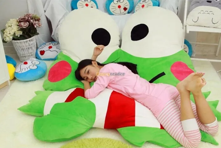 

Fancytrader High Quality Frog 180cm X 165cm Huge Giant Cute Frog Bed Carpet Sofa Tatami, Free Shipping FT90348